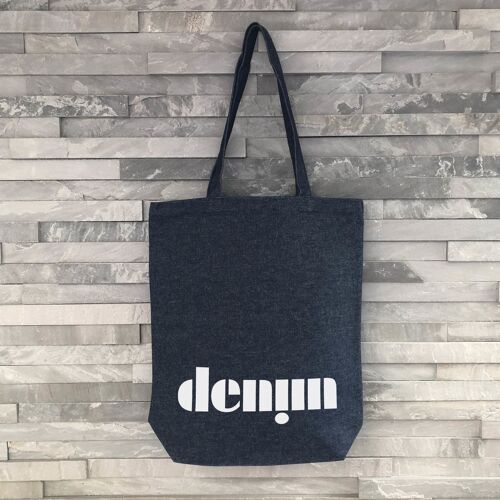 "Denim" Tote Bag