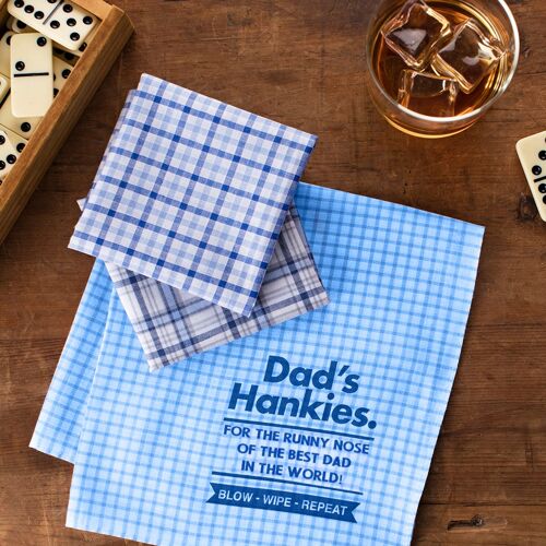 Best Dad Message Handkerchiefs