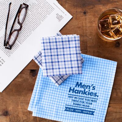 Mens Message Handkerchiefs