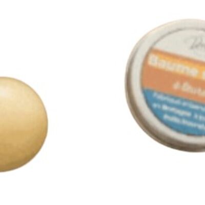 Lip balm with active ingredients of Declassified Organic Clementines