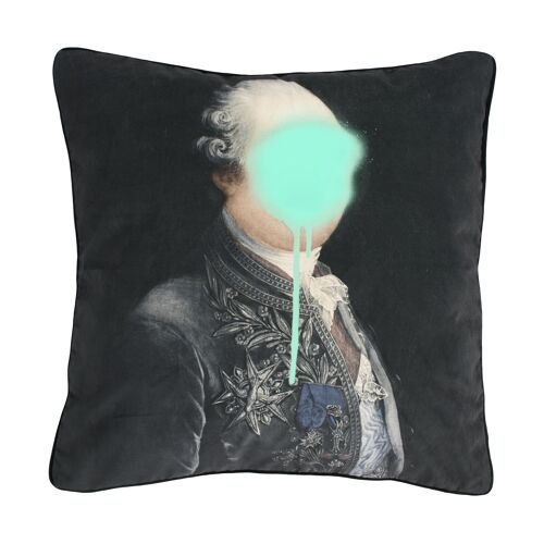 Monsieur Mint cushion