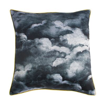 Night black clouds Cushion