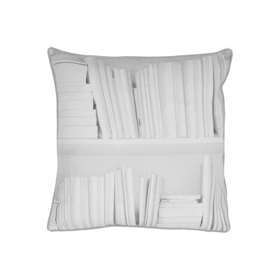 White Bookshelf cushion