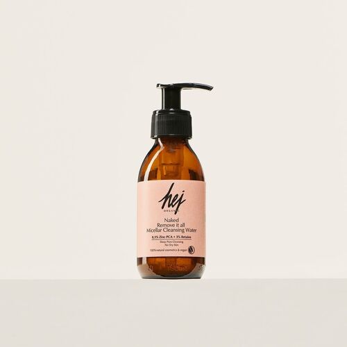 HEJ ORGANIC Naked Remove It All Micellar Cleansing Water 150ml