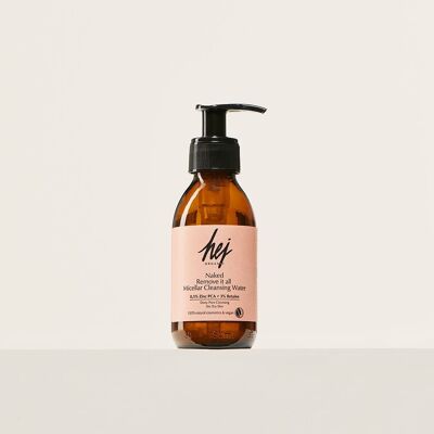 HEJ ORGANIC Naked Remove It All Eau Micellaire Nettoyante 150 ml