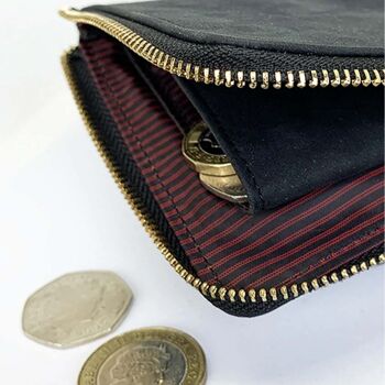 Portefeuille Zip - Brass in Pocket Black 4