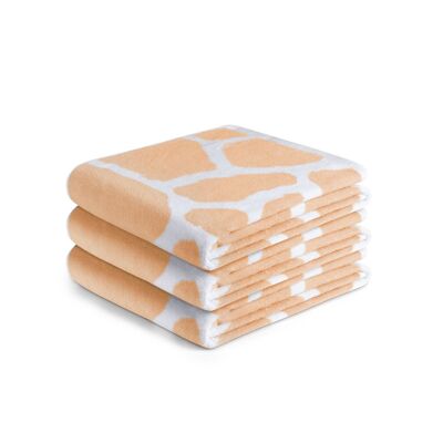 Towels Giraffe Coral - 100x150