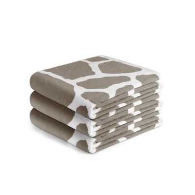 Towels Giraffe Dark Beige - 100x150