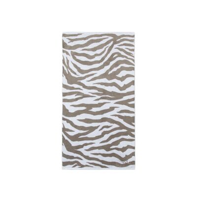 Towels Zebra Dark Beige - 70x140