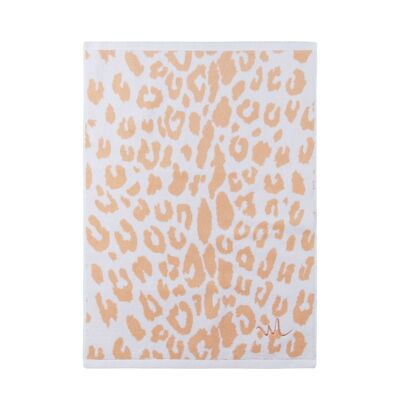 Towels Leopard Coral - 50x70