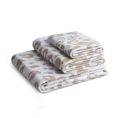 Towels Leopard Beige - 50x70