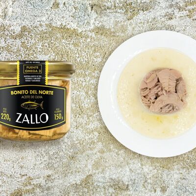 Loins of white tuna in olive oil 220g