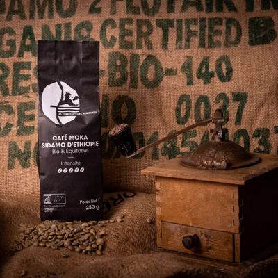 ORGANIC and FAIR TRADE Ethiopian Mocha Coffee 250g
