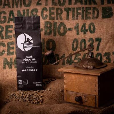 Café Perú ORGÁNICO y de COMERCIO JUSTO 250g