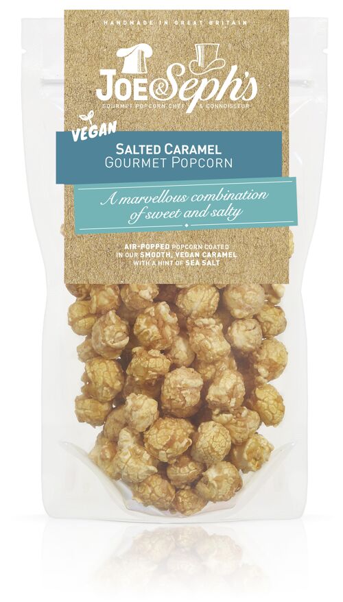 Vegan Salted Caramel Popcorn Pouch