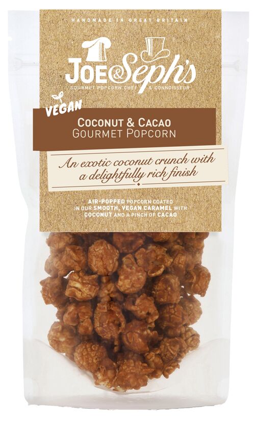 Vegan Coconut & Cacao Popcorn