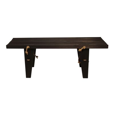 ECOBENCH 120 Pinie schwarz geölt