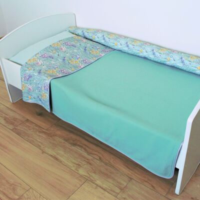 Children's cotton blanket "Spring garden"