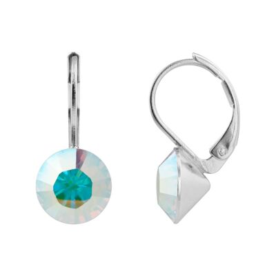 Boucles d'oreilles pendantes Ledia avec cristal de qualité supérieure de la collection Soul en cristal AB