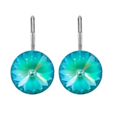 Lucrezia Drop Earrings with Premium Crystal from Soul Collection in Laguna Delite