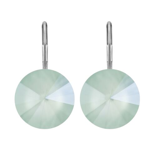 Ohrhänger Lukrezia mit Premium Crystal von Soul Collection in Mint Green