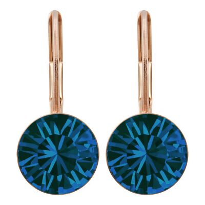 Earrings Livia rose gold plated with Premium Crystal from Soul Collection in Montana