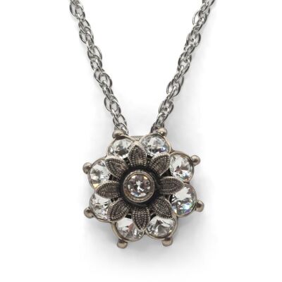 Pendant Blossom Flavia with Premium Crystal from Soul Collection in Crystal