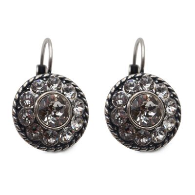 Pendientes colgantes Natalie con Cristal Premium de Soul Collection en Cristal - Cristal