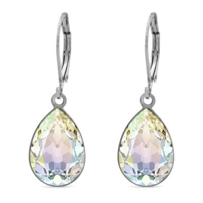 Drop Earrings Trophelia with Premium Crystal from Soul Collection in Crystal AB