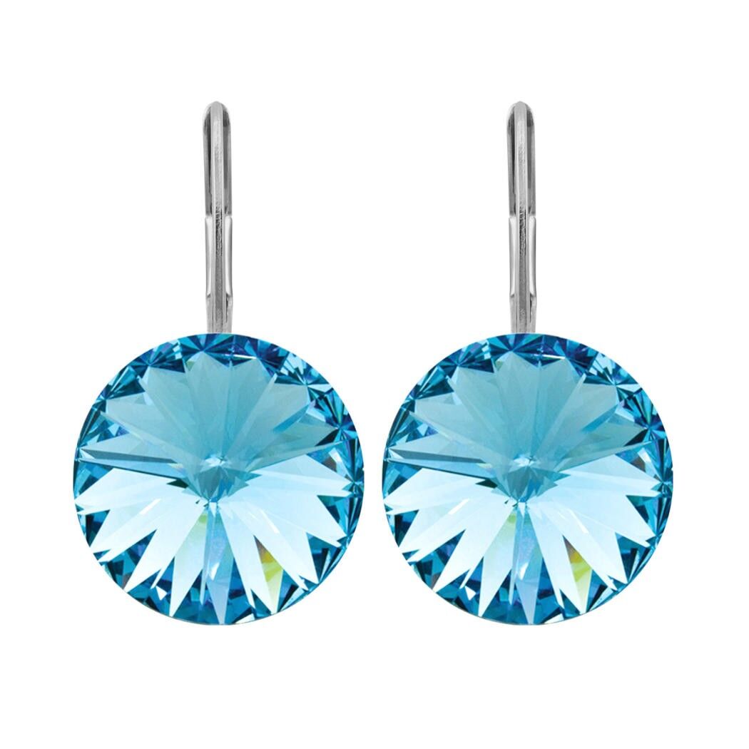 Orecchini Glamira con cristallo premium della collezione Soul in acquamarina
