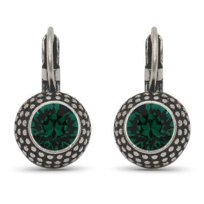 Ohrhänger LEA mit Premium Crystal von Soul Collection in Emerald