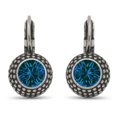Boucles d'oreilles pendantes LEA avec cristal Premium de Soul Collection dans le Montana