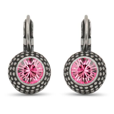 Boucles d'oreilles LEA avec Premium Crystal de Soul Collection en rose