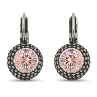 Earrings LEA with premium crystal from Soul Collection in vintage rose