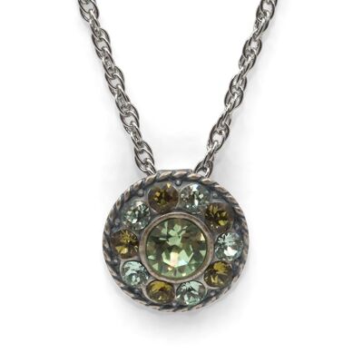 Pendant Natalie with Premium Crystal from Soul Collection in Chrysolite - Olivine - Peridot