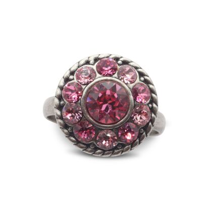 Ring Natalie with Premium Crystal from Soul Collection in Light Rose - Rose