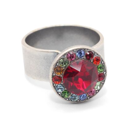 Ring Samira with premium crystal from Soul Collection in multi