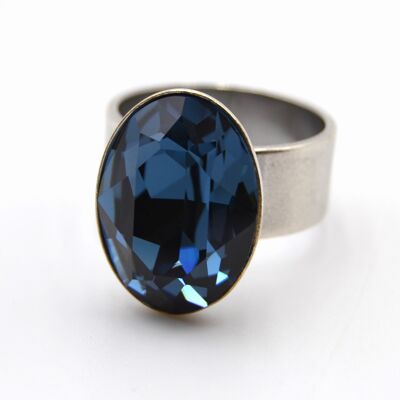 Ring Glamor with Premium Crystal from Soul Collection in Montana