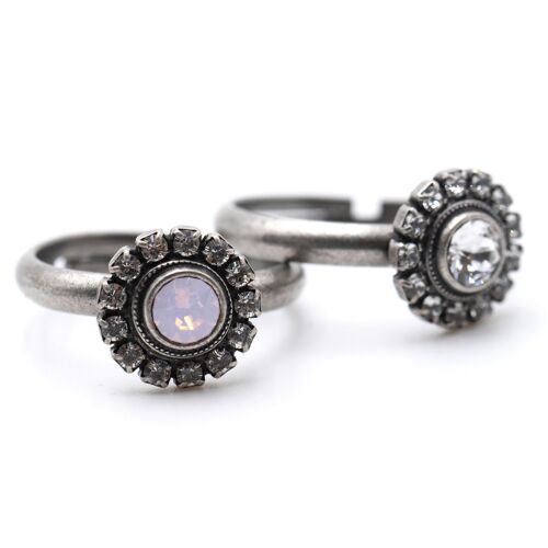 Ring Cecilia mit Premium Crystal von Soul Collection in Rose Water Opal