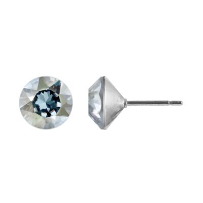 Delia Stud Earrings with Premium Crystal from Soul Collection in Blue Shade