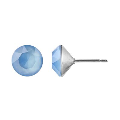 Boucles d'oreilles à tige Delia avec cristal de qualité supérieure de la collection Soul en bleu d'été