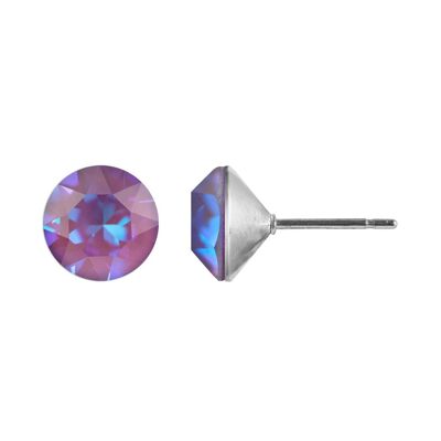 Talina Stud Earrings with Premium Crystal from Soul Collection in Burgundy Delite