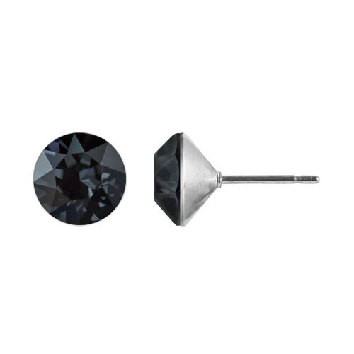 Ohrstecker Talina mit Premium Crystal von Soul Collection in Graphite