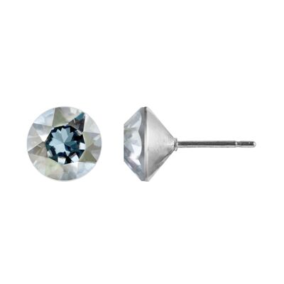 Aurelia Stud Earrings with Premium Crystal from Soul Collection in Blue Shade