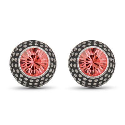 Boucles d'oreilles Lea avec Premium Crystal de Soul Collection dans Padparadscha 58