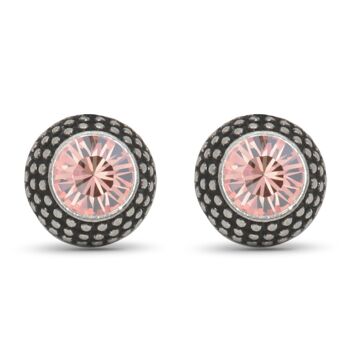 Clous d'oreilles Lea avec cristal haut de gamme de Soul Collection en Vintage Rose 68