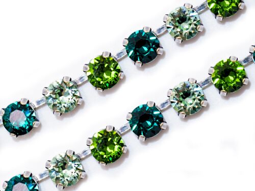 Armband Talina mit Premium Crystal von Soul Collection in Fern Green - Emerald - Chrysolite 118