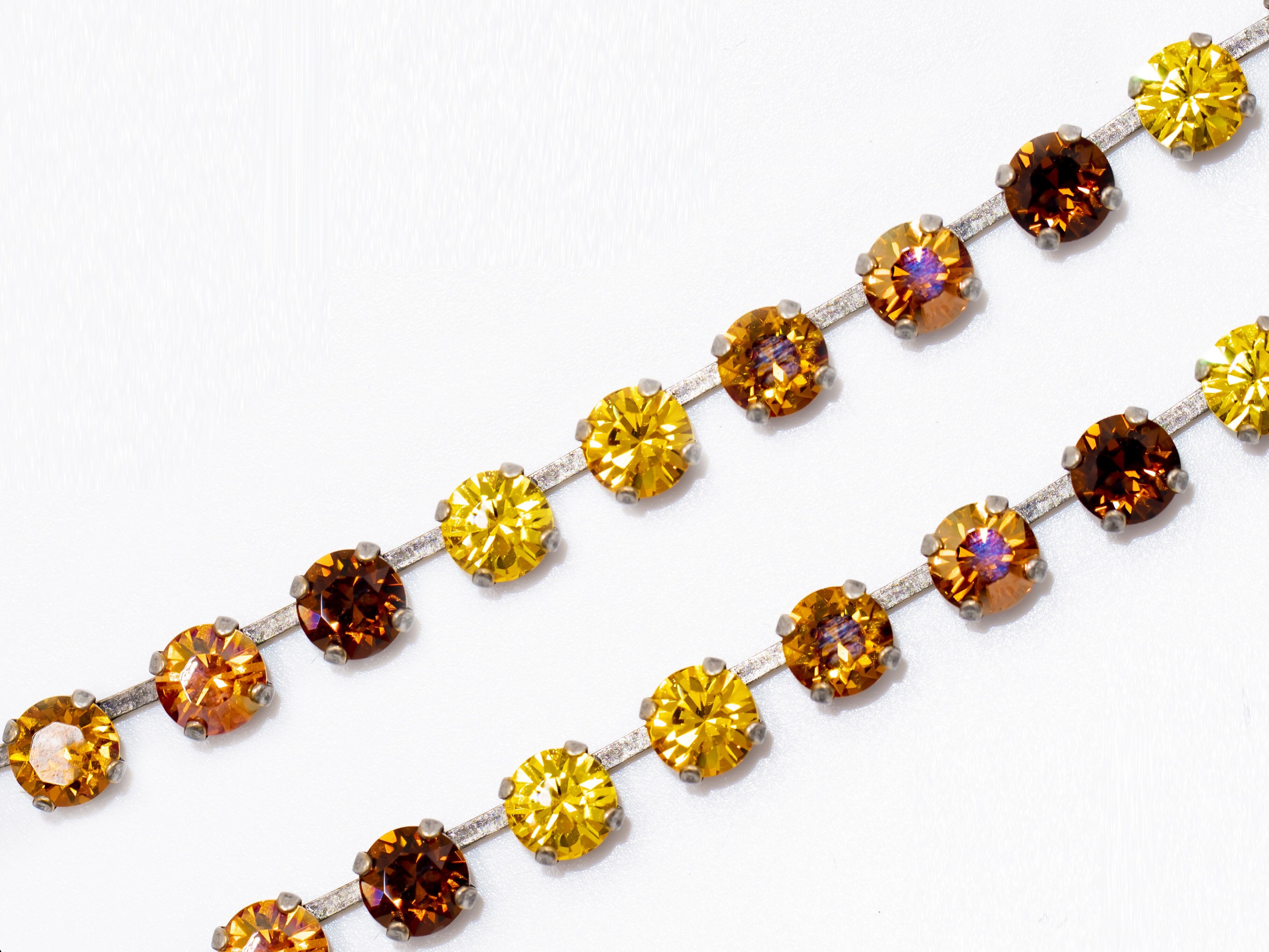 Pulsera Talina con Cristal Premium de la Colección Soul en mezcla de amarillos