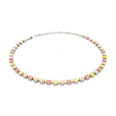 Necklace Apolonia with Premium Crystal from Soul Collection in Sunshine Delite - Peach Delite - Orange Glow Delite 139