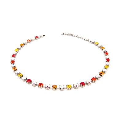 Collar Apolonia con Cristal Premium de Soul Collection en Tangerine Mix 140